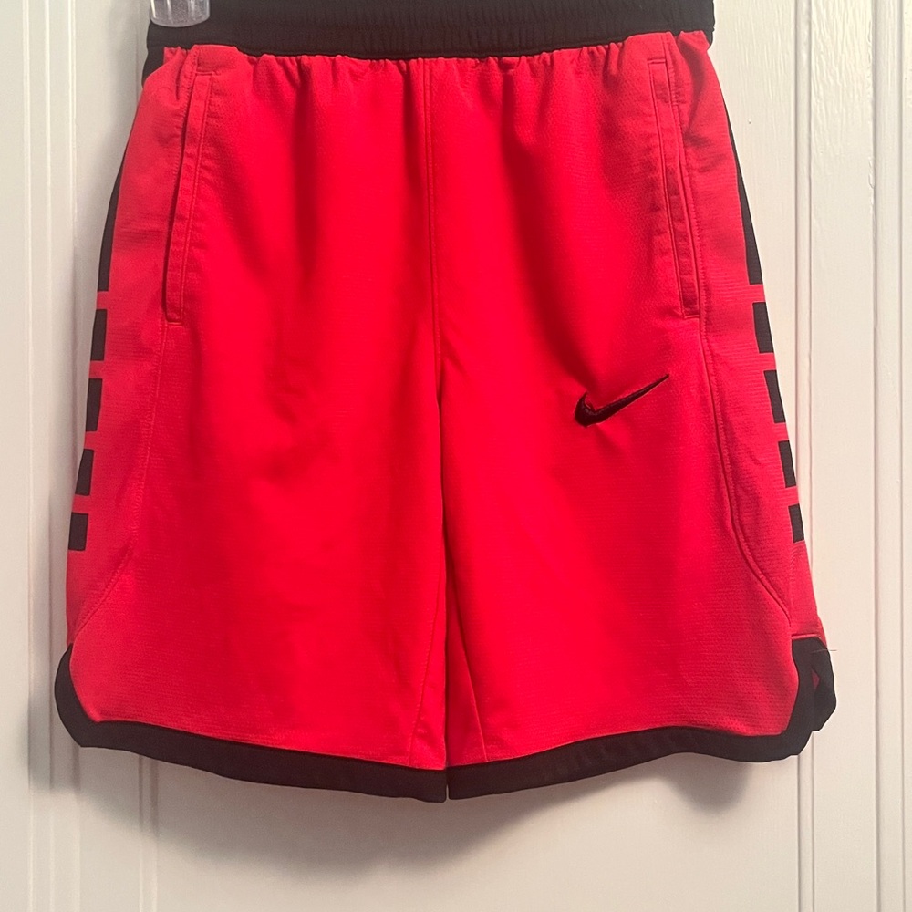 Nike Bright Red Sports Shorts